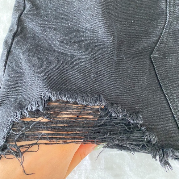 2/$40💜 CLOSET CLEAN OUT: Missguided denim skirt with rips - Picture 7 of 9